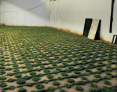 Green paver installation